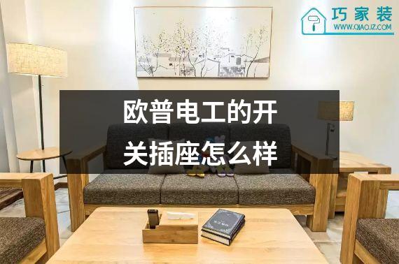 欧普电工的开关插座怎么样