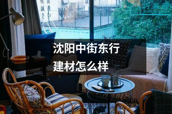 沈阳中街东行建材怎么样