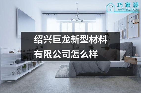 绍兴巨龙新型材料有限公司怎么样