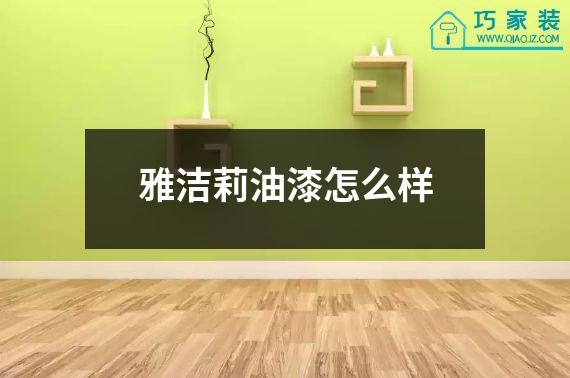 雅洁莉油漆怎么样
