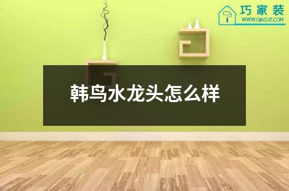 韩鸟水龙头怎么样