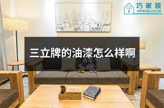三立牌的油漆怎么样啊