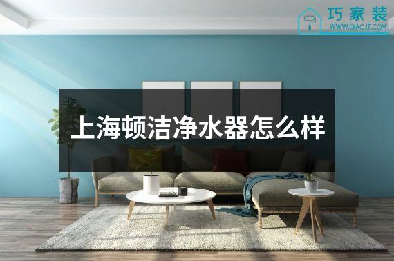 上海顿洁净水器怎么样