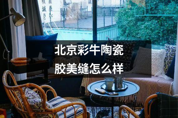 北京彩牛陶瓷胶美缝怎么样