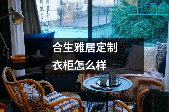 合生雅居定制衣柜怎么样