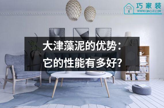 大津藻泥的优势：它的性能有多好？