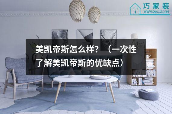 美凯帝斯怎么样？（一次性了解美凯帝斯的优缺点）