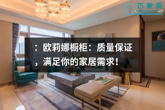 ：欧莉娜橱柜：质量保证，满足你的家居需求！
