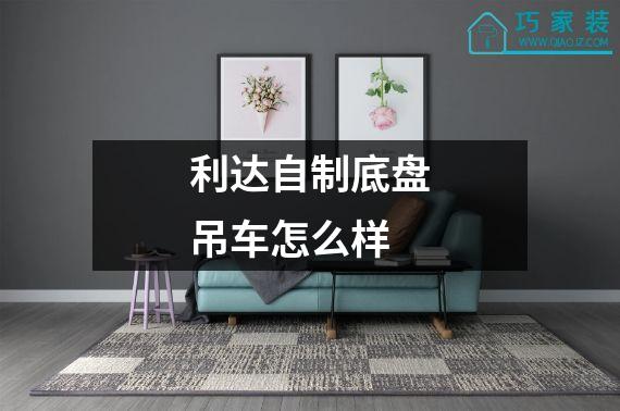 利达自制底盘吊车怎么样