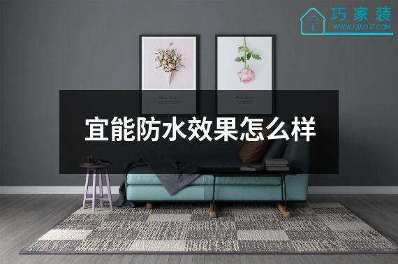 宜能防水效果怎么样
