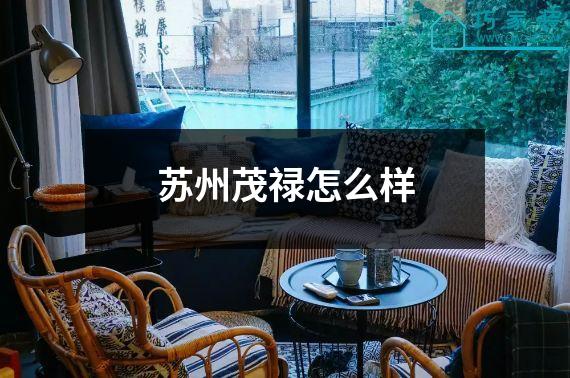苏州茂禄怎么样