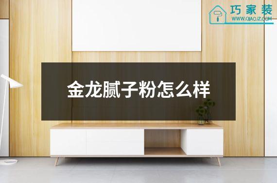 金龙腻子粉怎么样