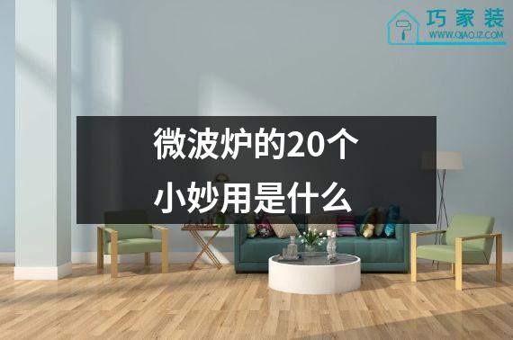 微波炉的20个小妙用是什么